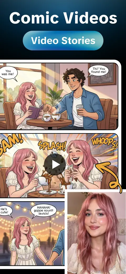 AI Comic Strips Video Maker screenshot 4