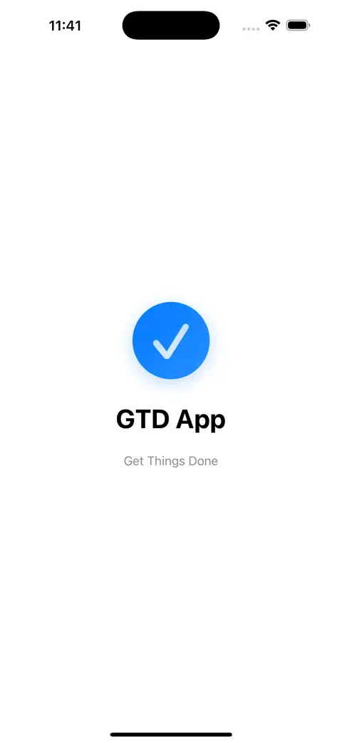 GTD Manager 2 screenshot 1