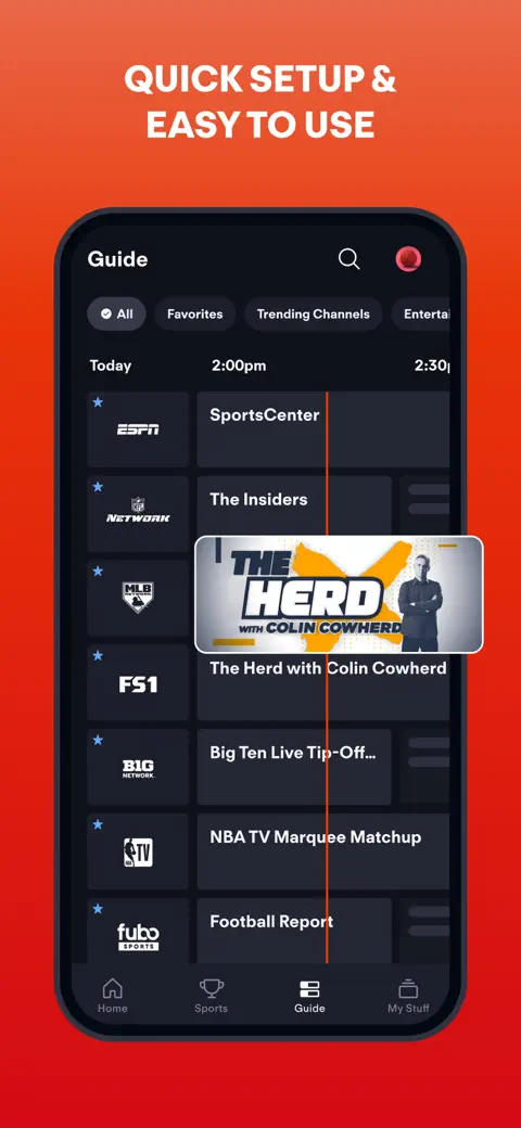 Fubo: Watch Live TV & Sports screenshot 6