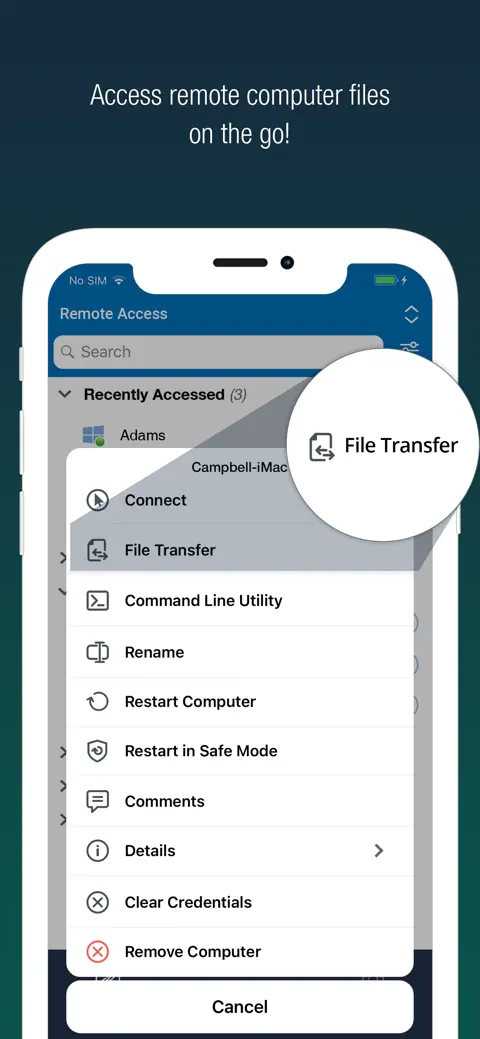 RemotePC Remote Desktop screenshot 2