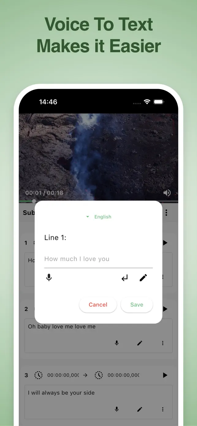 VidSub: Video Subtitle Creator screenshot #3 for iPhone