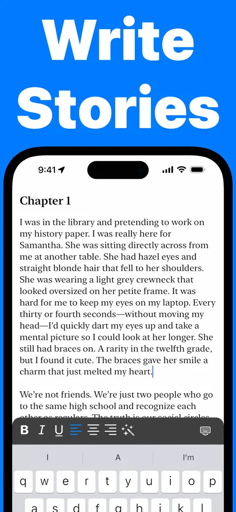 Story Writer: Books & Novels screenshot 1