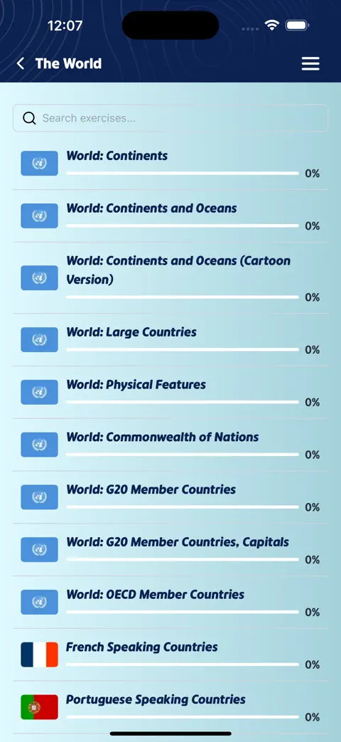 Seterra Geography (full) screenshot 2