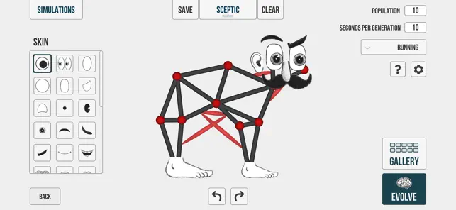 Evolution - Learning Creatures screenshot #8 for iPhone