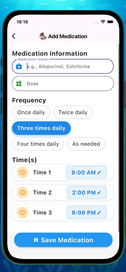 Gout Diet - Acid Uric Table screenshot 5