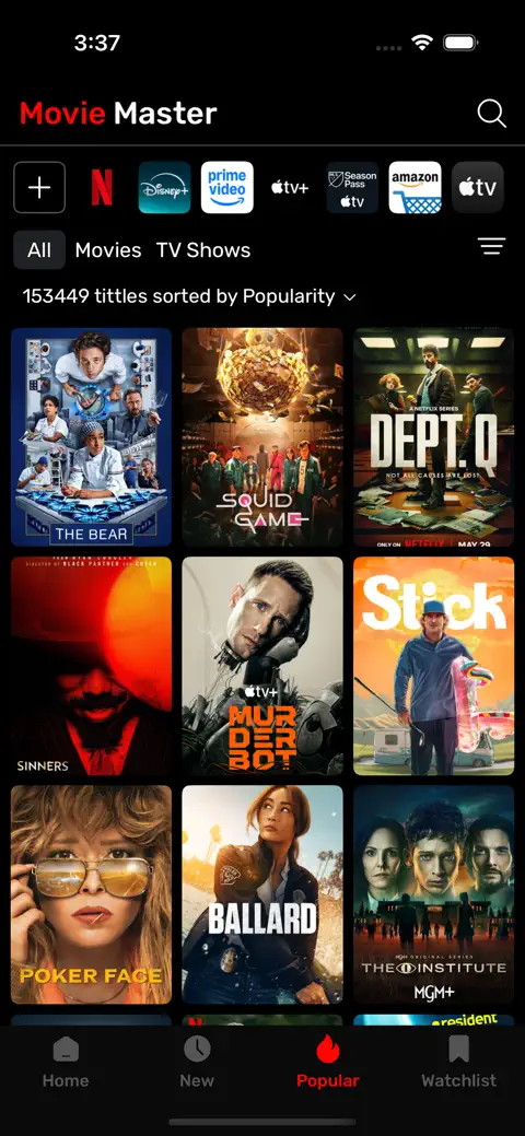 MovieX: Movies & TV Shows screenshot 2