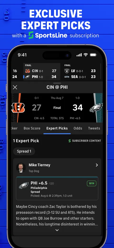 CBS Sports: Live Scores & News screenshot 5