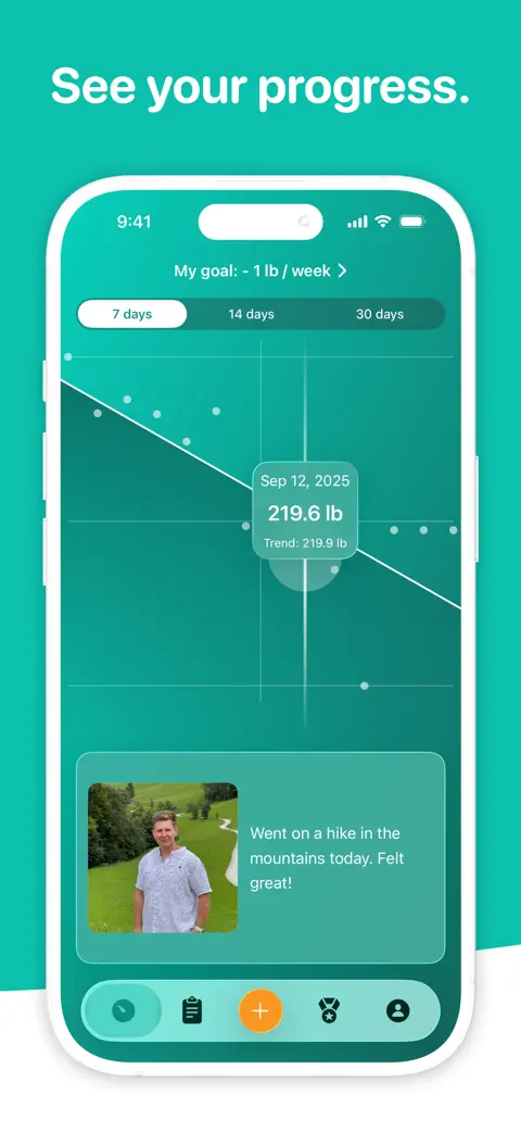 Scelta: Weight Loss Tracker screenshot 5
