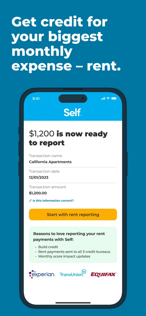 Self – Credit Builder & Cash screenshot 4
