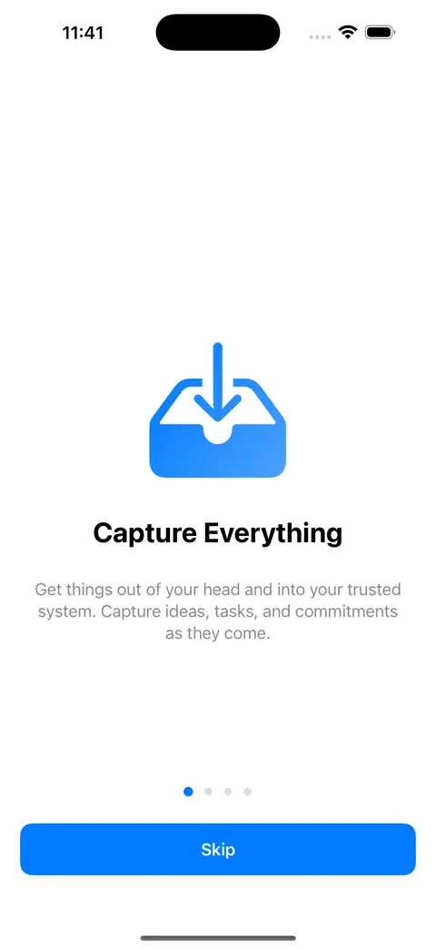 GTD Manager 2 screenshot 2