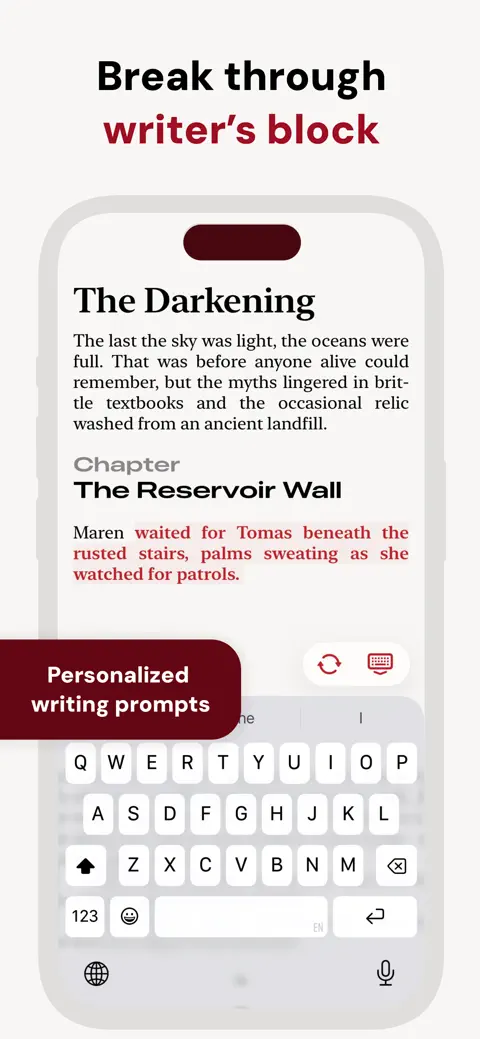 Werdsmith: Writing App screenshot 2