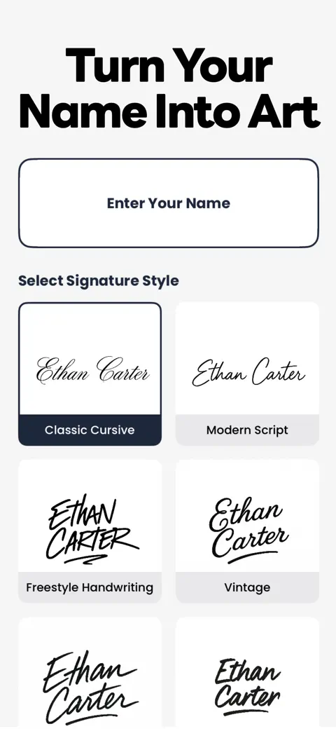 AI Signature Generator AI screenshot 2