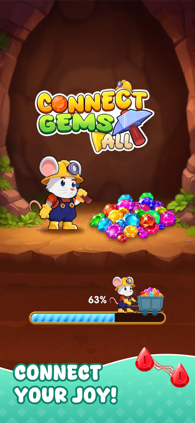 Connect Gems All screenshot #1 for iPhone
