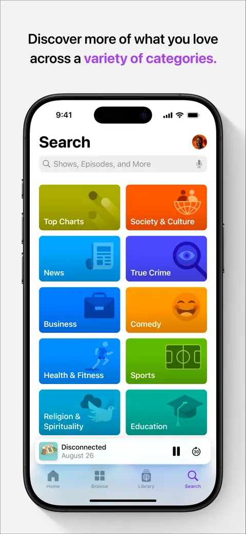 Apple Podcasts screenshot 3