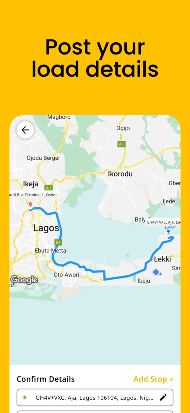 LoadIn - Truck Load Services screenshot #1 for iPhone