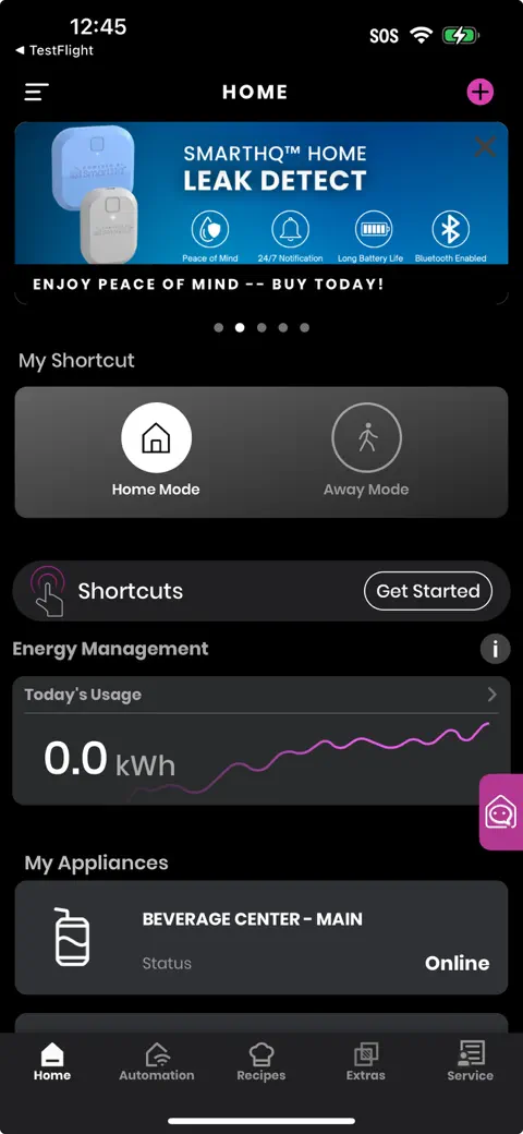SmartHQ screenshot 1
