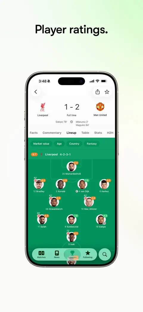 FotMob - Soccer Live Scores screenshot 2