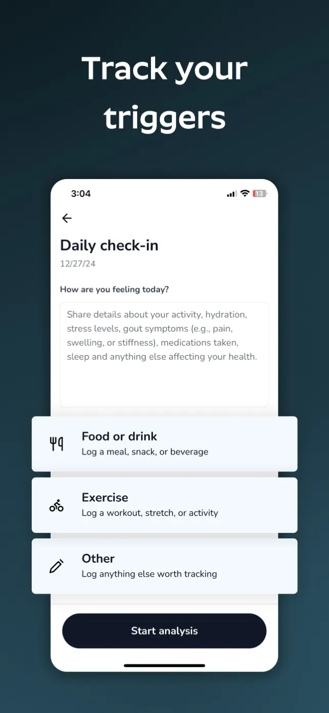 Gout Buddy - Stop Gout Attacks screenshot #3 for iPhone