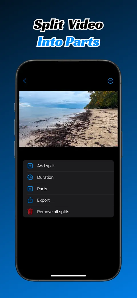 Split Video Into Parts screenshot 1