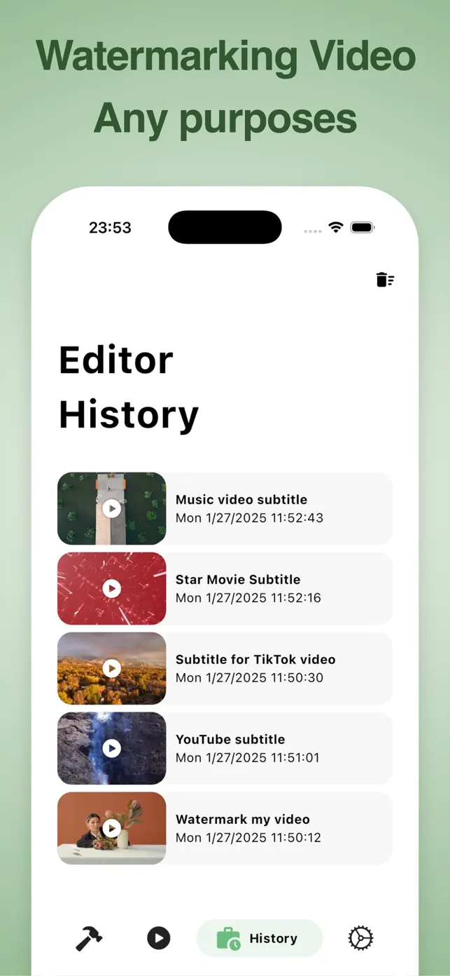 VidSub: Video Subtitle Creator screenshot #6 for iPhone