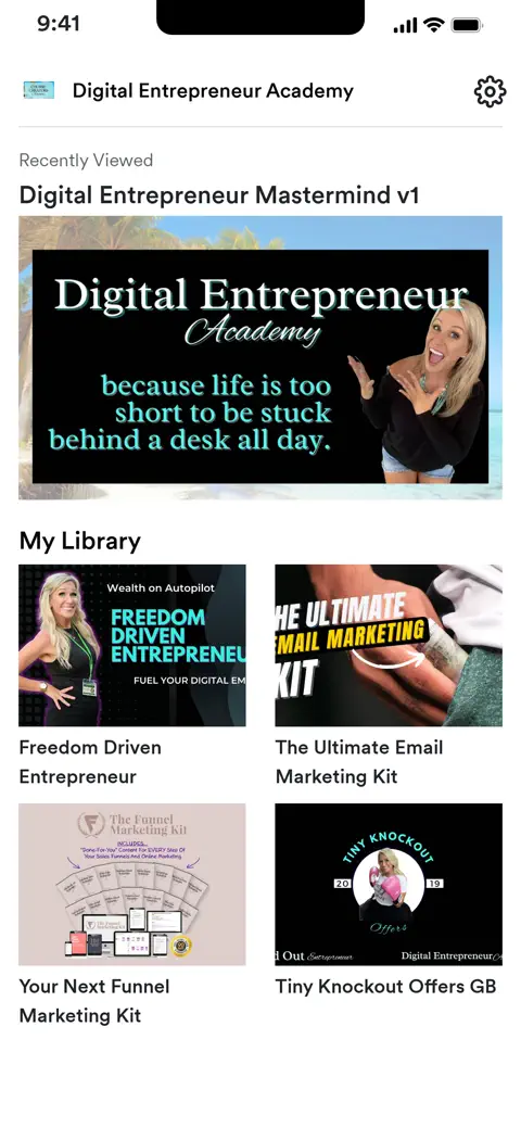 Digital Entrepreneur Academy screenshot 2