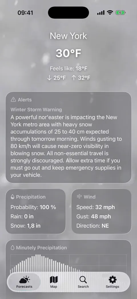 Weather + screenshot 3