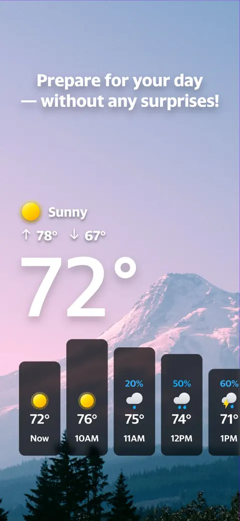 Yahoo Weather: Forecast & Maps screenshot 5