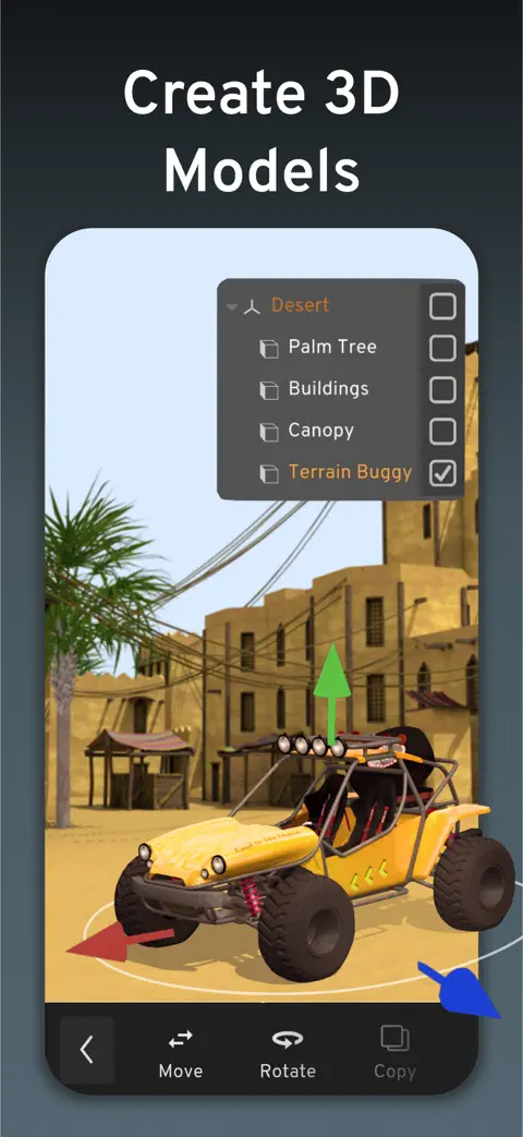 Prisma3D - Animation, Modeling screenshot 4
