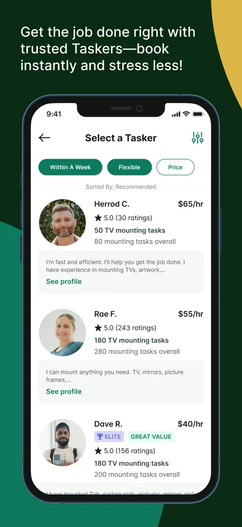 Taskrabbit - Handyman & more screenshot 3