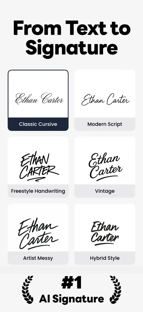 AI Signature Generator AI screenshot 1
