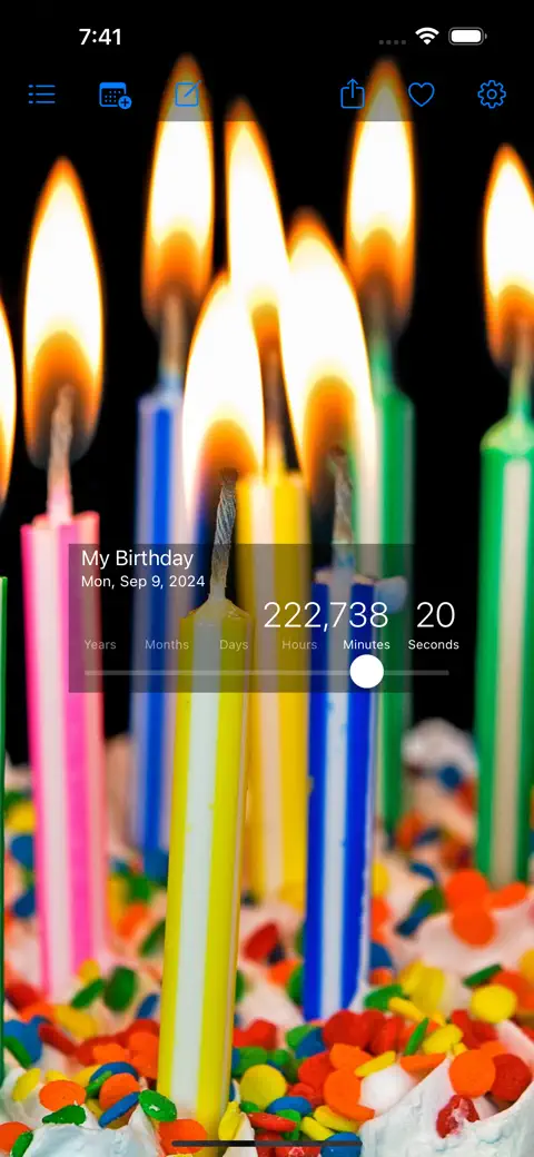 Countdown Star screenshot 2