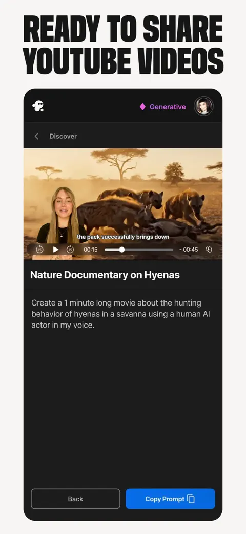 invideo AI: AI Video Generator screenshot 1