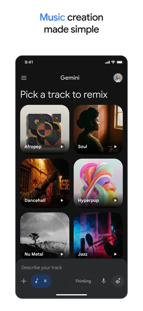 Google Gemini screenshot 2
