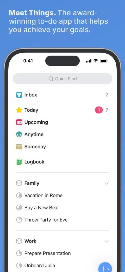 Things 3 screenshot 1