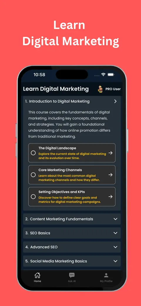 Digital Marketing Academy screenshot 1