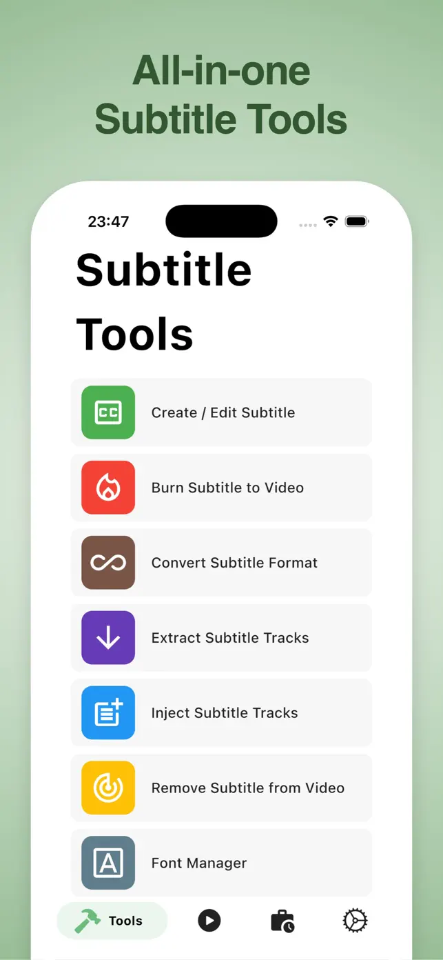 VidSub: Video Subtitle Creator screenshot #1 for iPhone