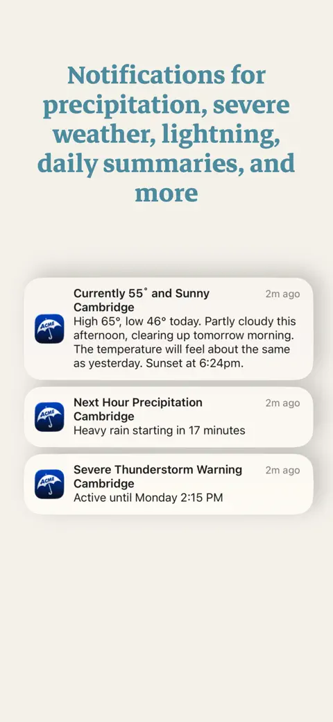 Acme Weather screenshot 4
