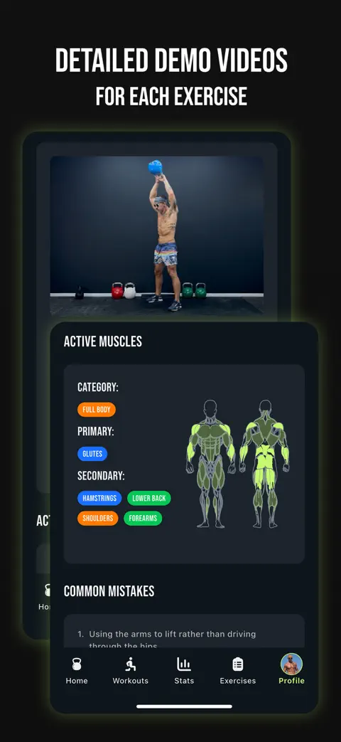 KBMH - Kettlebell Workouts screenshot 4