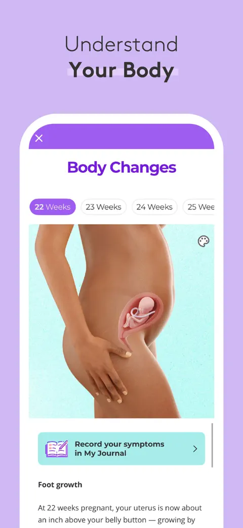 Pregnancy Baby Tracker - WTE screenshot 2