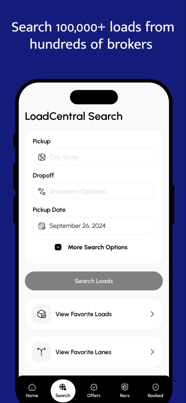 TrueNorth Trucking Load Board screenshot #3 for iPhone