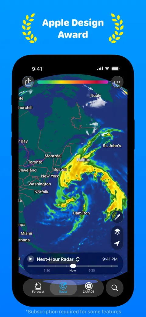 CARROT Weather: Alerts & Radar screenshot 3