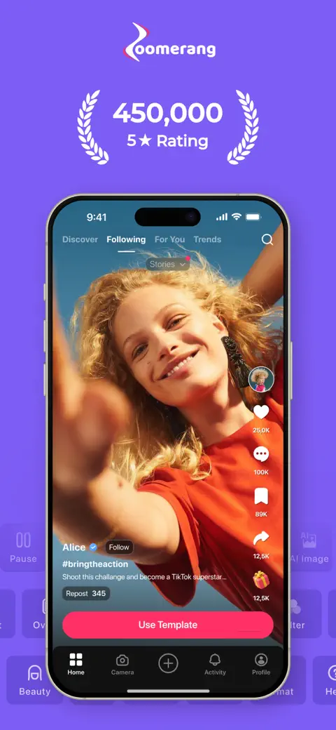 Zoomerang - Ai Video Maker screenshot 1