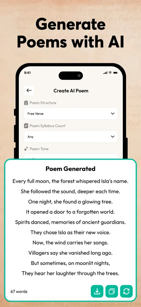 AI Poem Generator and Maker screenshot 3