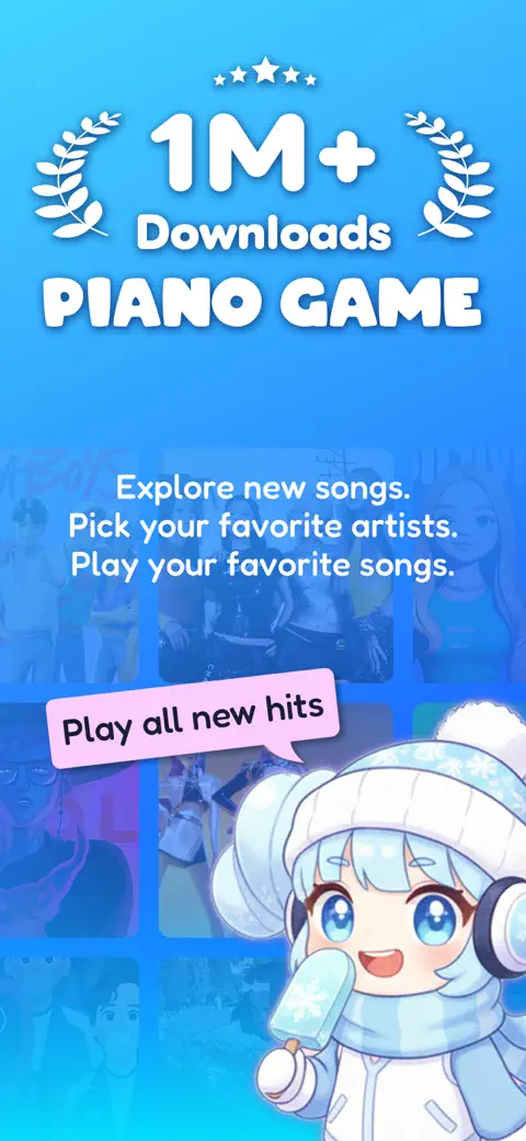 Magic Dream Tiles: Piano Game screenshot 1