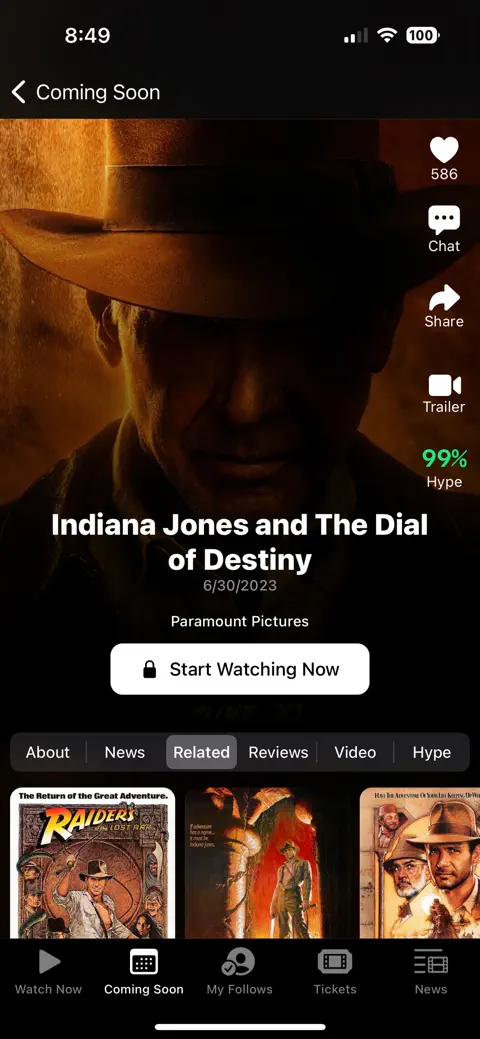 Movies Now! Stream + Watch App screenshot 4