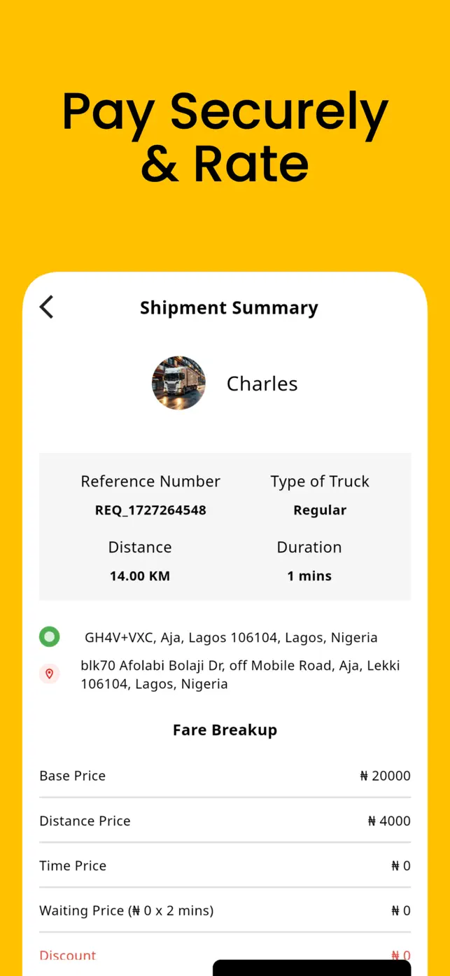 LoadIn - Truck Load Services screenshot #4 for iPhone