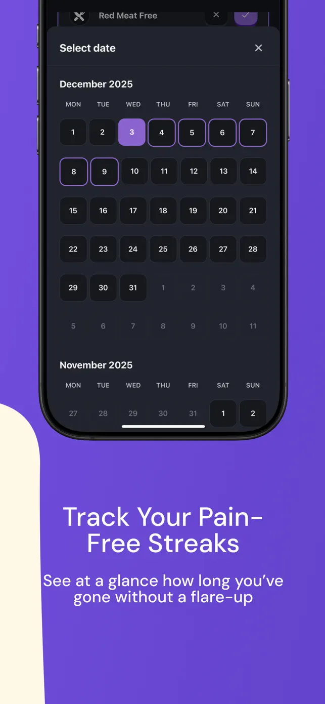 Gout Guru: Flare Tracker screenshot #4 for iPhone
