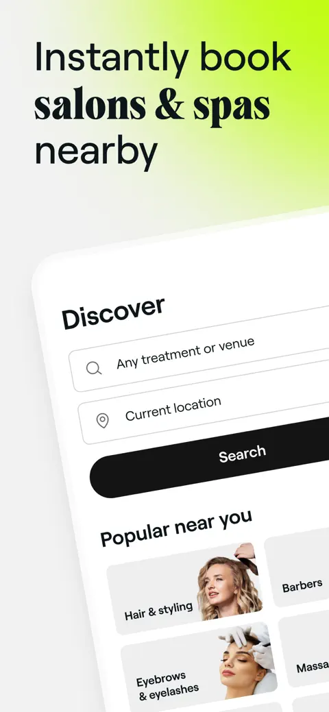 Fresha for customers screenshot 1