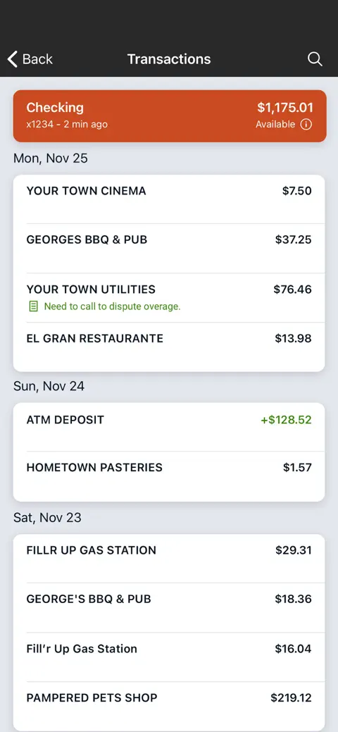 CBNA Mobile Banking screenshot 4