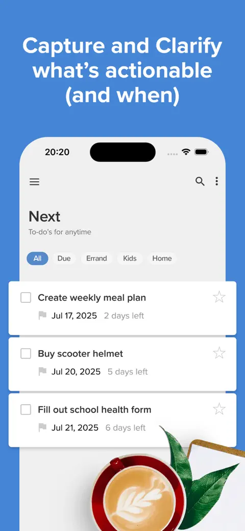 Nirvana for GTD screenshot 2